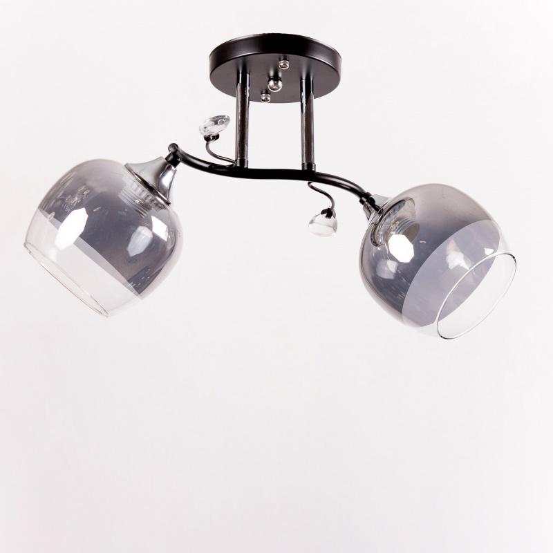 Люстра потолочная LightHouse SR-17011/2 CH L490хW285хH240 Черный (916067)