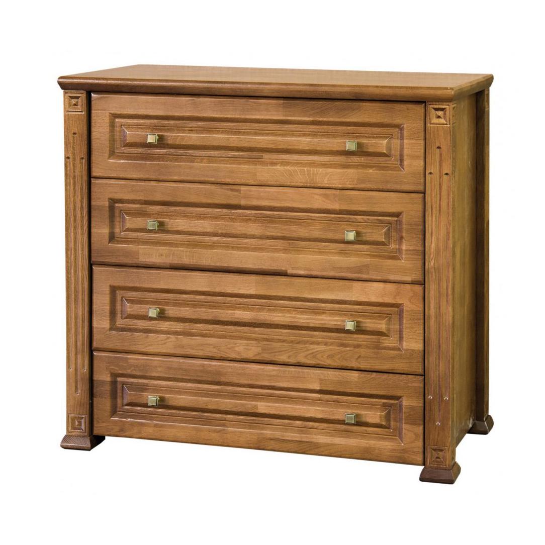 Комод Mebel Service Миллениум 4Ш Орех