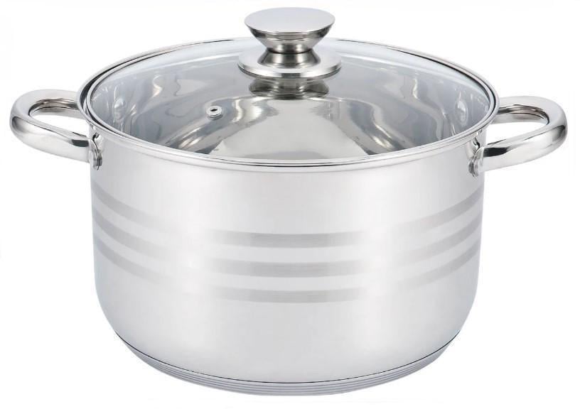 Каструля нержавійка Unique UN-5002 з кришкою 1,2 л (01062021_91)