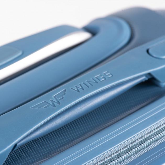 Валіза пластикова WINGS 310 L на 4 колесах Блакитний (CEKRBWI310LB4GOL) - фото 5 Валіза пластикова WINGS 310 L на 4 колесах Блакитний (CEKRBWI310LB4GOL) - фото 5