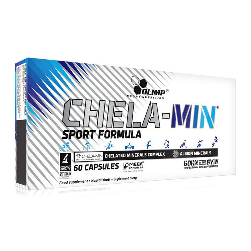 Комплекс мінералів Olimp Chela-Min Sport Formula 60 капс. (01238-01)