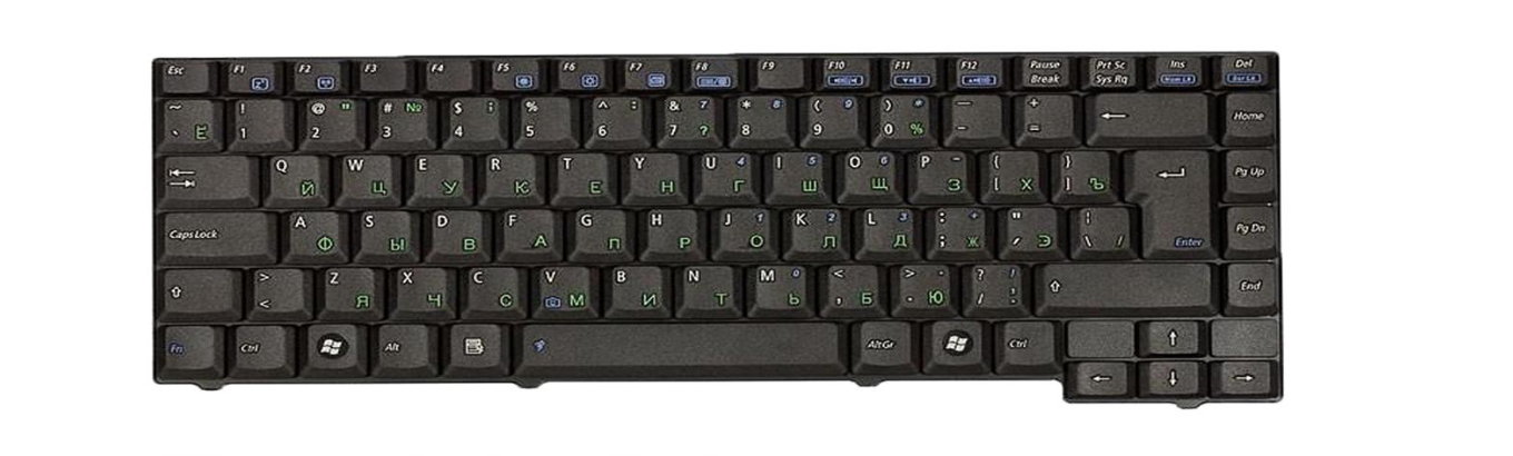 Клавиатура для ноутбука Asus A7 A7CC матовая (04GN9V1KRU13) - фото 1 Клавиатура для ноутбука Asus A7 A7CC матовая (04GN9V1KRU13) - фото 1