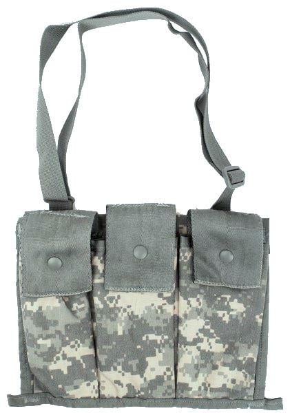 Підсумок Molle II для трьох магазинів М16/M4 Bandoleer Ammunition Pouch Піксель (W911QY06D-003 yavs L) - фото 5