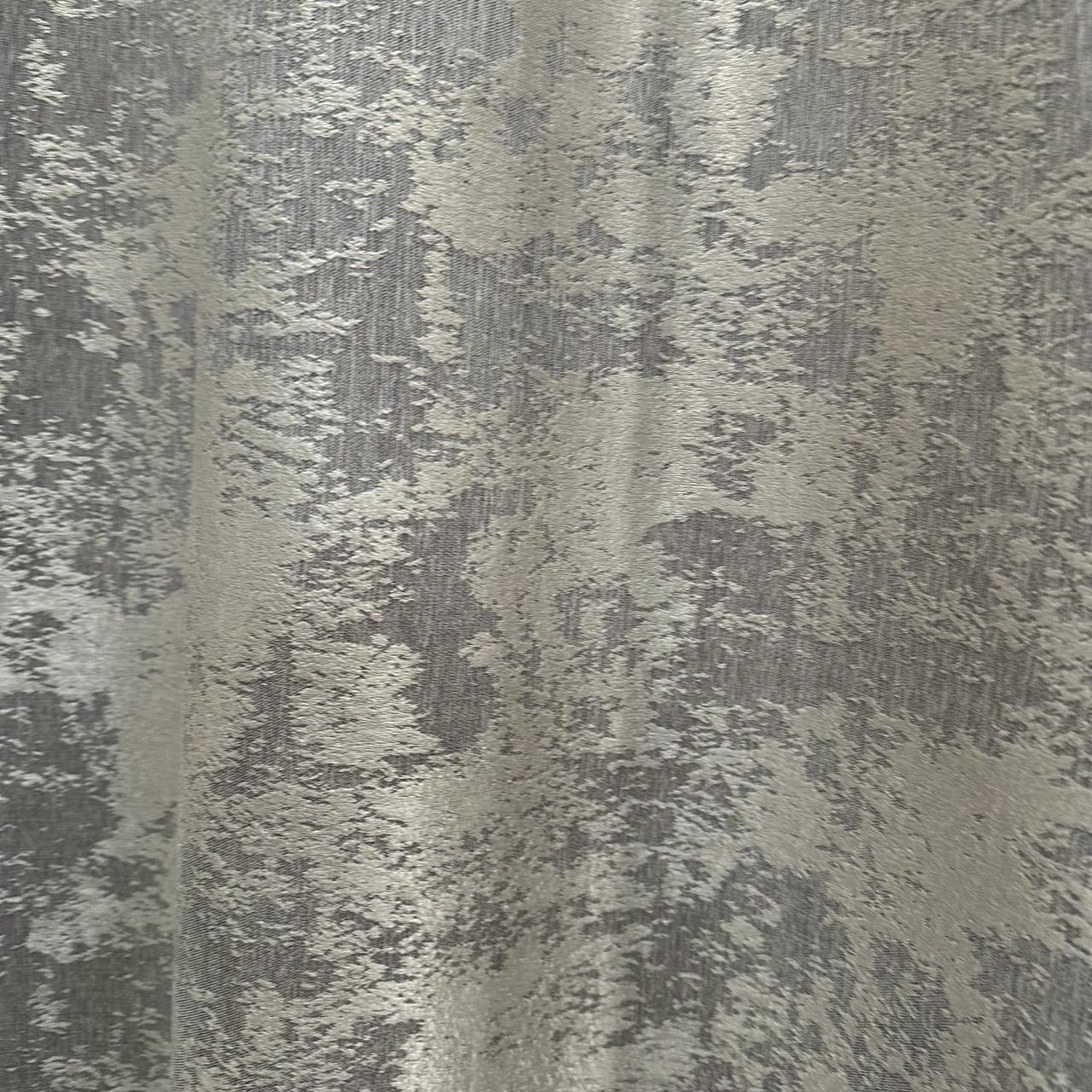 Шторы жаккардовые с мраморным узором среднее затемнение 1,5x2,7 м 2 шт. Бежево-серый (28796108) - фото 6