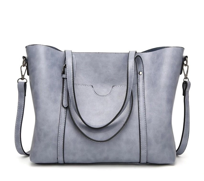 Сумка жіноча класична 40х26х11 см Блакитний (11241)