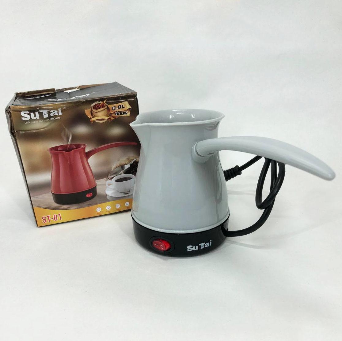 Турка електрична SuTai Сірий - фото 9 Турка електрична SuTai Сірий - фото 9