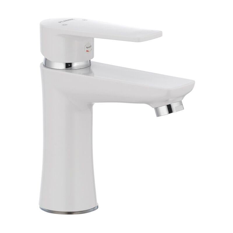 Смеситель для умывальника Plamix Oscar-001 White без подводки (PM0022)