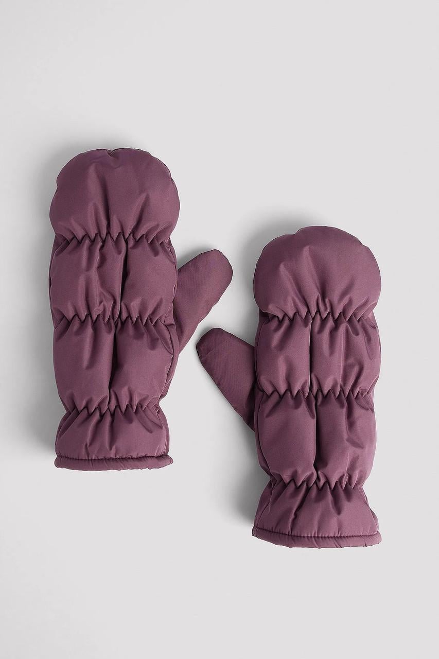 Перчатки NA-KD Темно-фиолетовый (8376200)