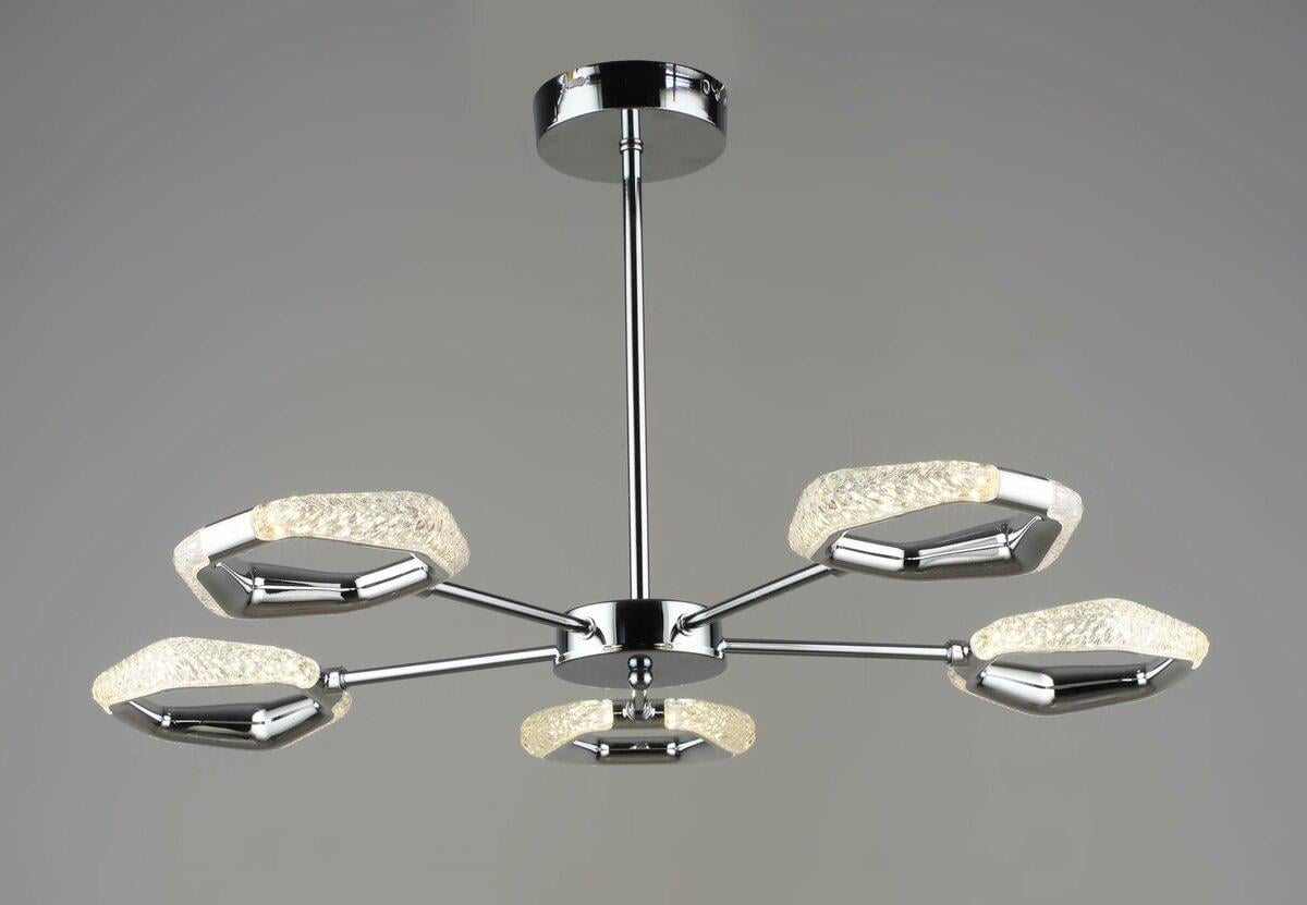 Люстра подвесная светодиодная B YH1304/5 CH 30W Хром (45195) Люстра подвесная светодиодная B YH1304/5 CH 30W Хром (45195)