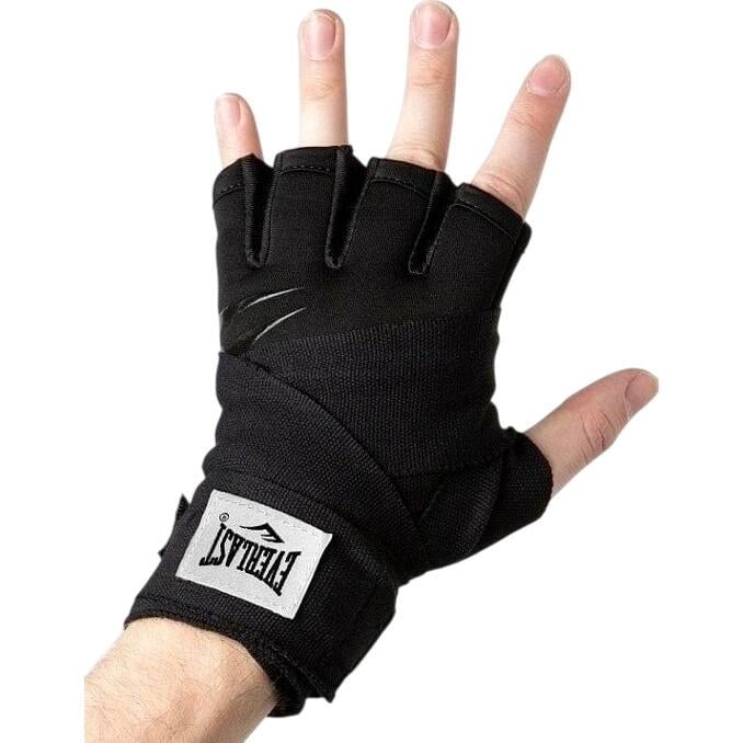 Перчатки-бинты Everlast EVERGEL FASTWRAPS M Черный (P00002028) Перчатки-бинты Everlast EVERGEL FASTWRAPS M Черный (P00002028)