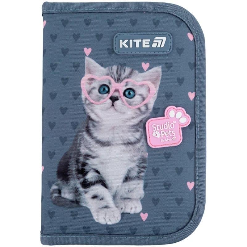 Пенал без наполнения Kite Studio Pets 622-1 SP 1 отделение 2 отворота (SP25-622-1)