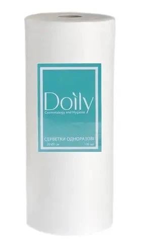 Салфетки в рулоне Doily 20х20 см 100 шт./рул (34113293)