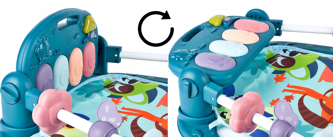 Килимок розвиваючий з піаніно MalPlay 76х60 см - фото 3 Килимок розвиваючий з піаніно MalPlay 76х60 см - фото 3