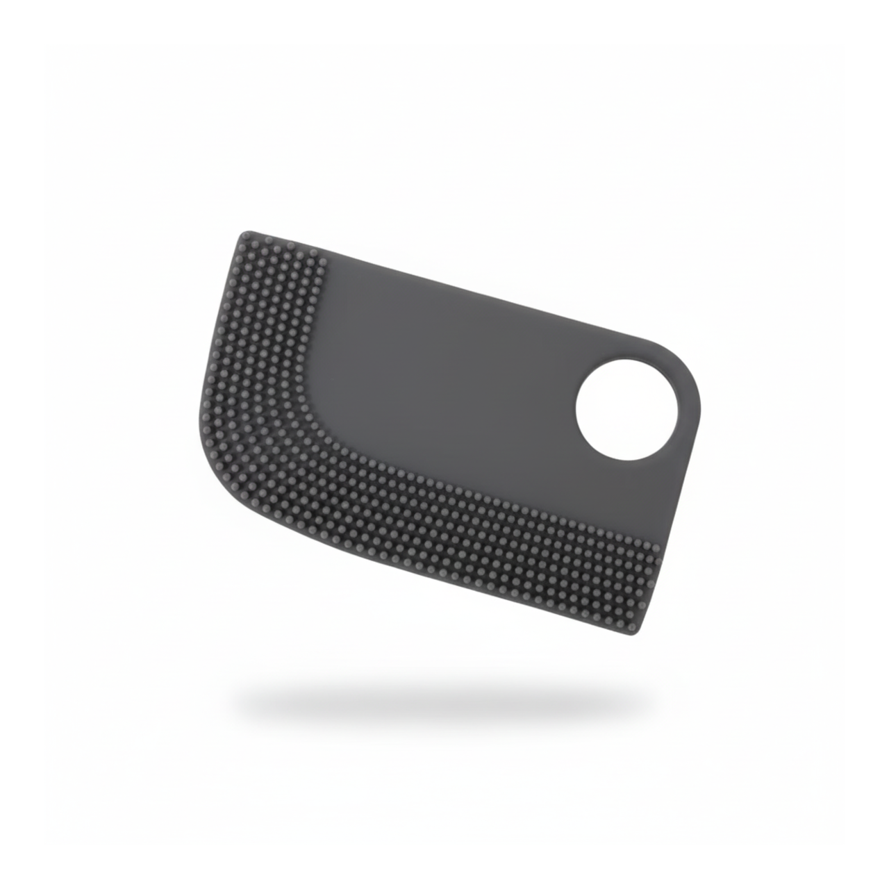 Щетка-скребок компактная силиконовая для удаления шерсти/ворса и волос Серый (2786476245)