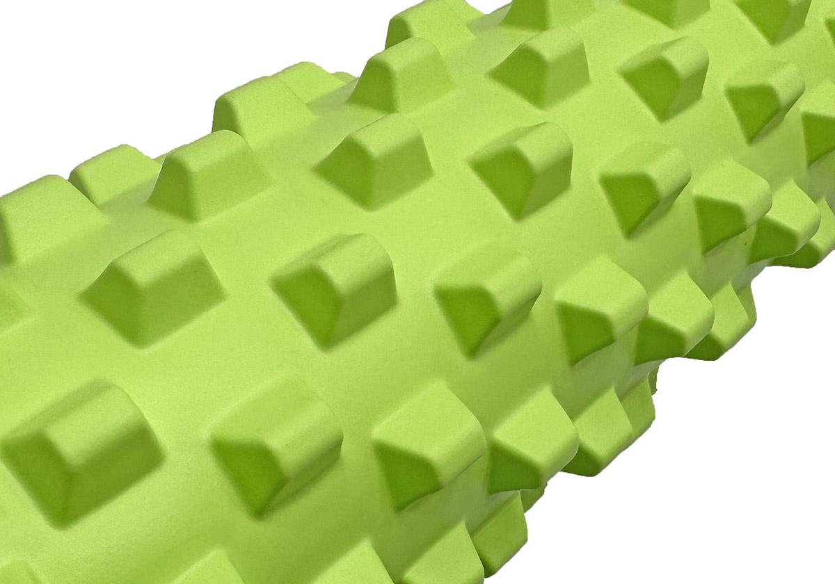 Масажний ролик EasyFit Grid Roller PRO 45 см Салатовий (EF-2029-GN) - фото 3