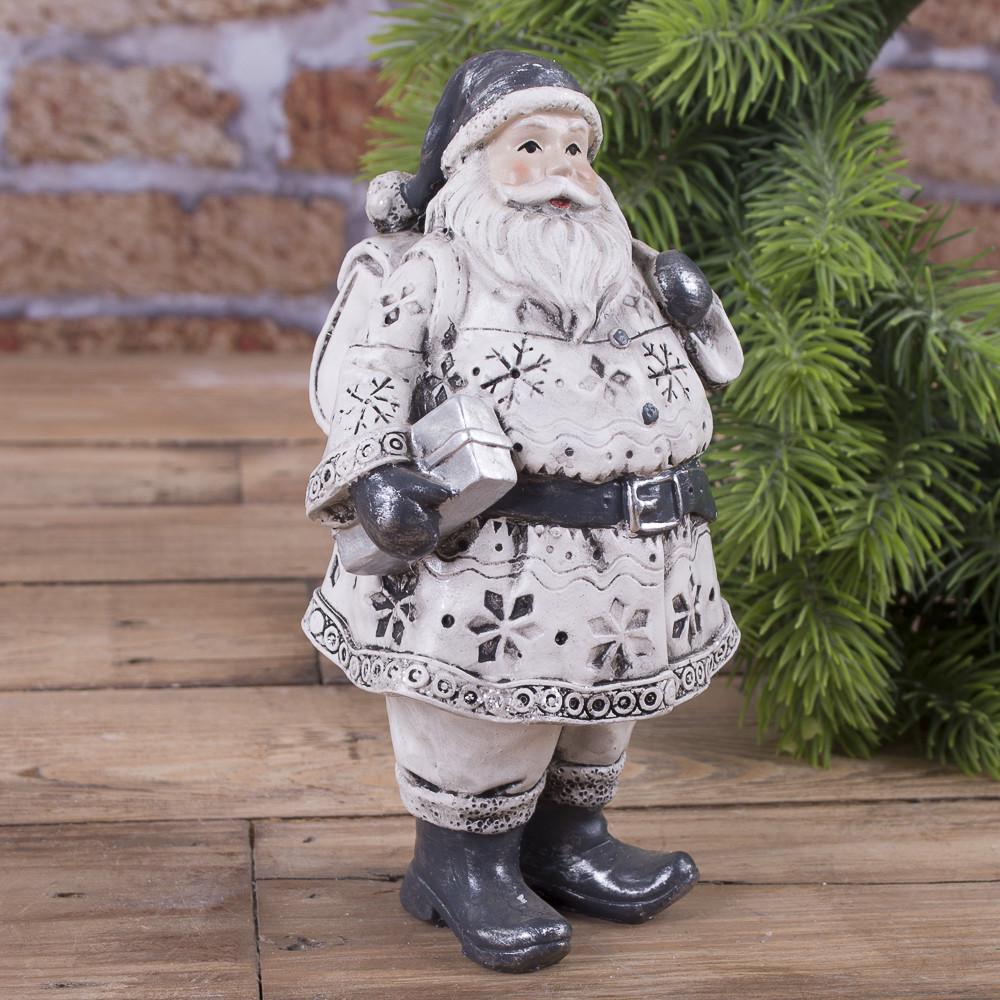 Статуэтка новогодняя Санта ретро (3757-2)