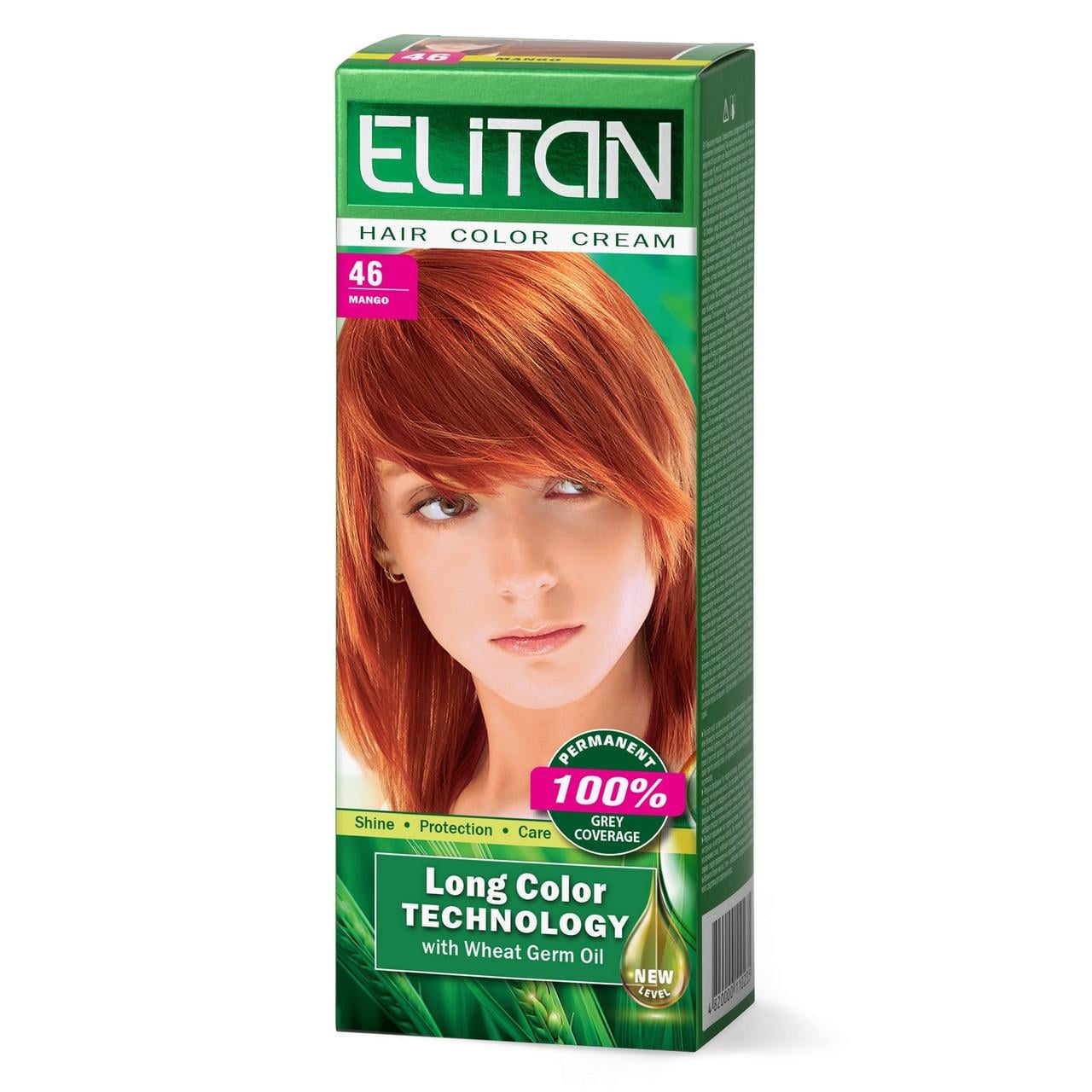 Крем-краска для волос стойкая ELITAN №46 Манго (2199399225)