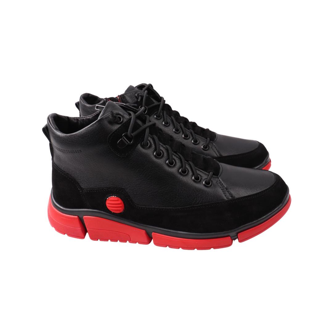 Ботинки мужские Rondo из кожи р. 41 Черный (36-22ZHS) Ботинки мужские Rondo из кожи р. 41 Черный (36-22ZHS)