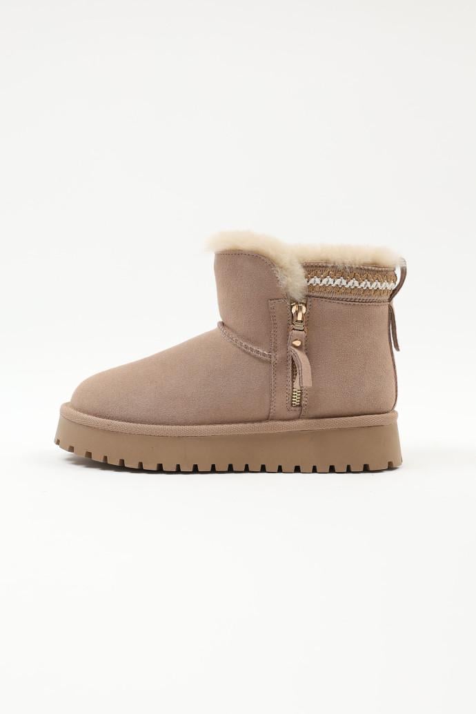 Угги LONZA 192231 р. 40 Бежевый (18313_40)