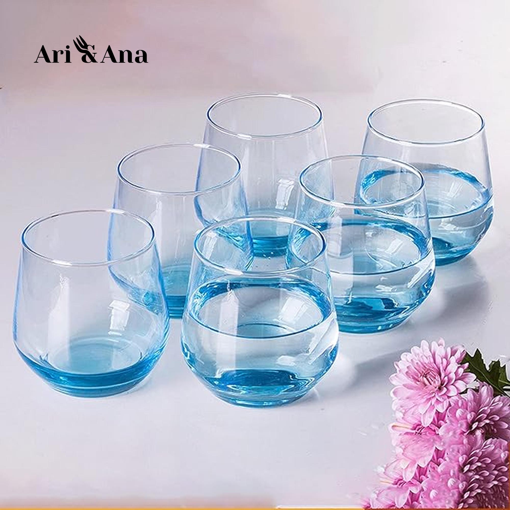 Набір низьких склянок Luminarc Maine Sky Blue для холодних напоїв 320 мл 6 шт. - фото 7 Набір низьких склянок Luminarc Maine Sky Blue для холодних напоїв 320 мл 6 шт. - фото 7