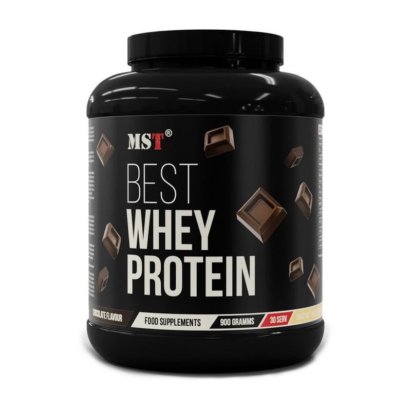 Протеин MST Best Whey Protein + Enzyme 900 г Шоколад Протеин MST Best Whey Protein + Enzyme 900 г Шоколад