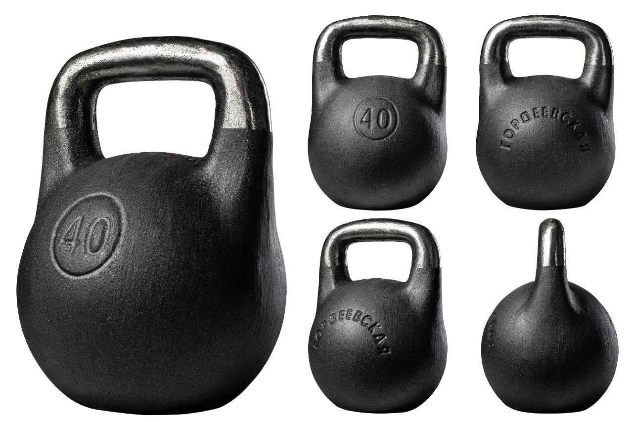 Гиря чавунна цільна 40 кг Сірий (5451) - фото 2 Гиря чавунна цільна 40 кг Сірий (5451) - фото 2