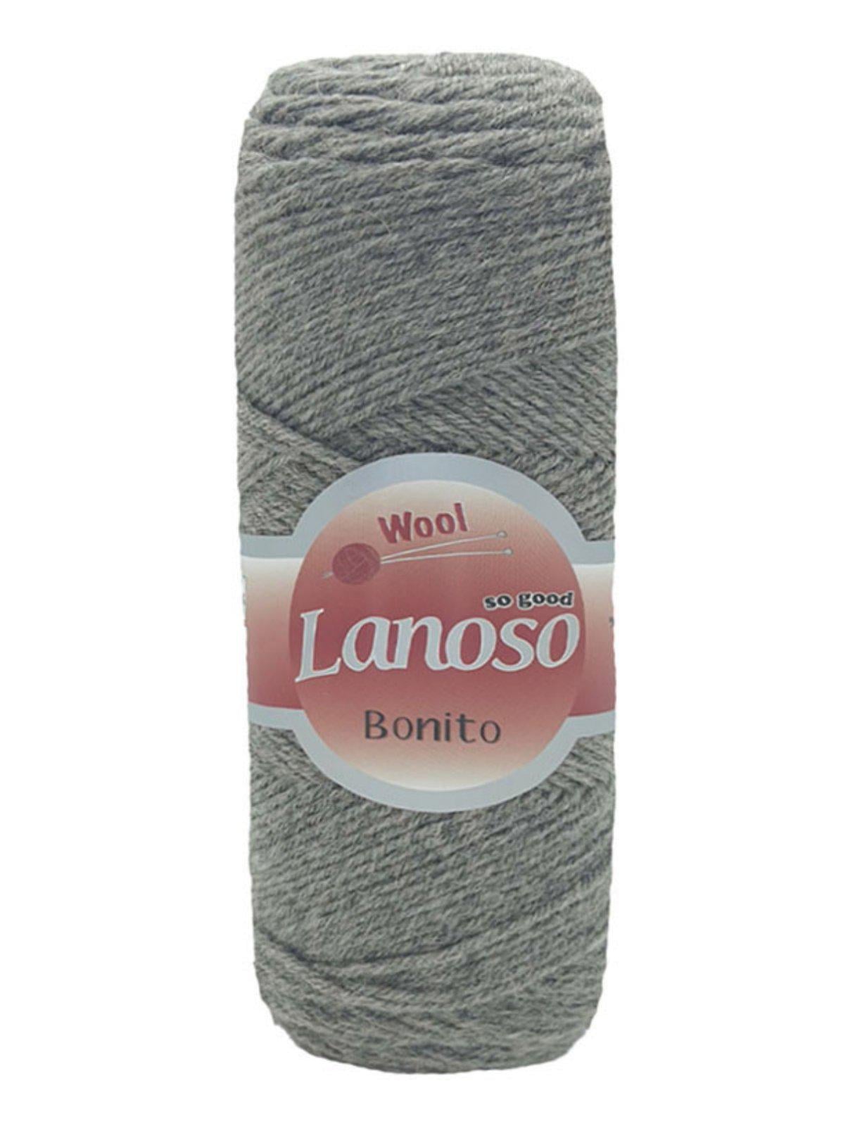 Пряжа Lanoso Bonito Серый (24994014)