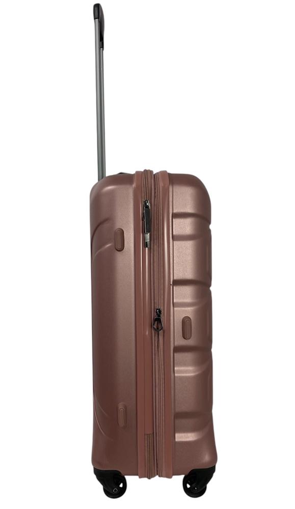 Валіза середня Airtex 748 полікарбонат M Рожевий - фото 5