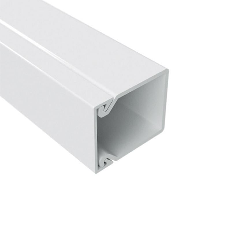 Канал кабельный ДКС In-liner Classic TA-EN 25x30 мм 2 пог. м з плоскою основою ПВХ Білий (00323)