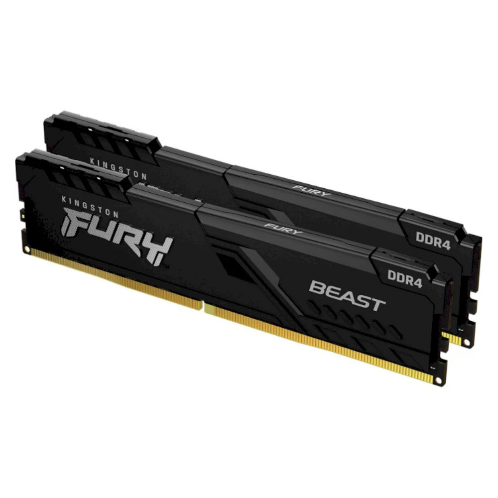 Оперативная память для настольных ПК Kingston KF436C18BBK2/32 DDR4 32 Гб 3600MHz Fury Beast (559593) - фото 1