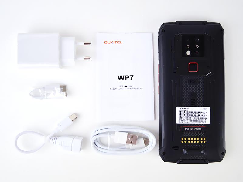 Смартфон Oukitel WP7 6/128Gb АКБ 8000 мАч Black - фото 3