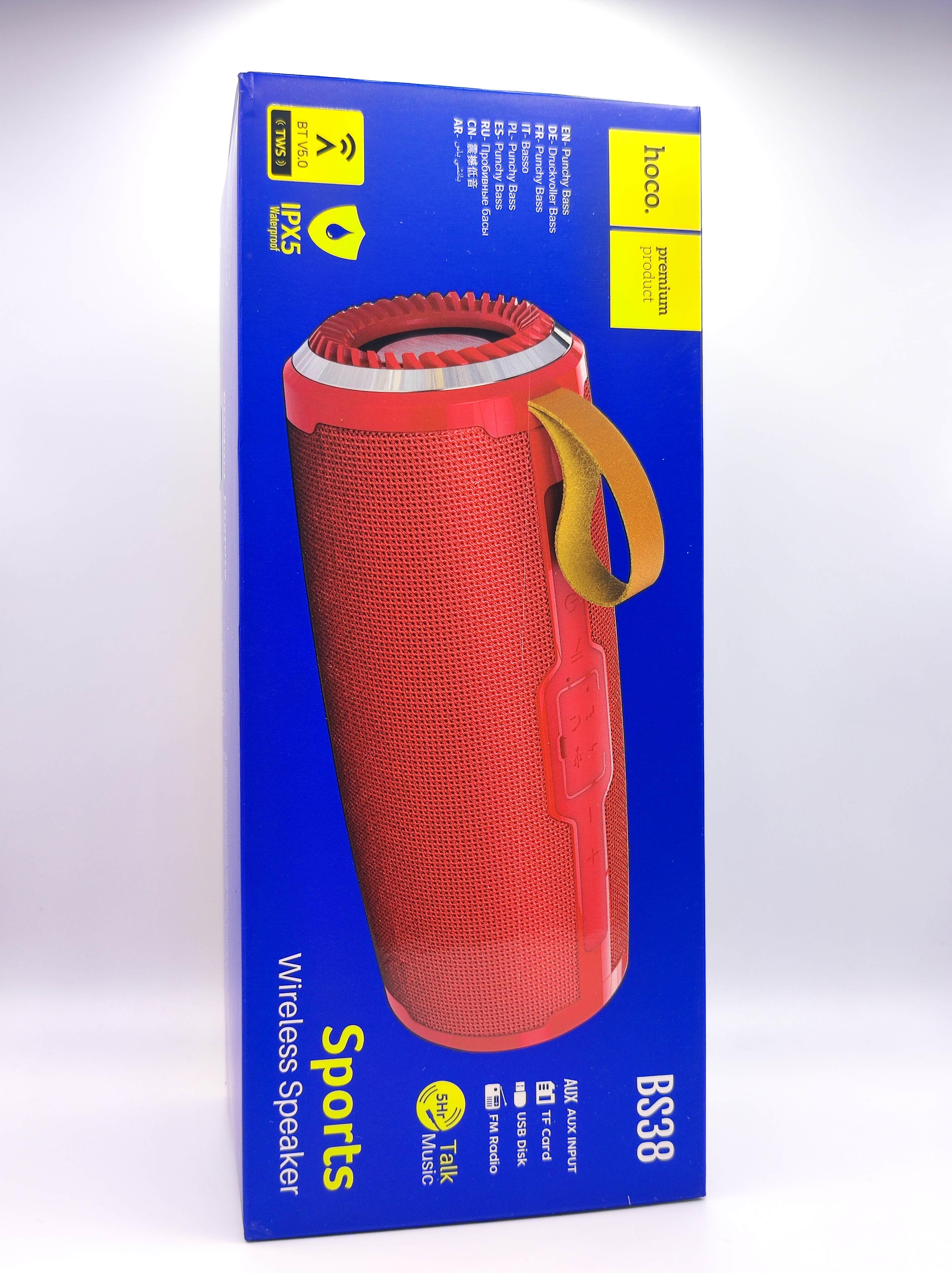 Колонка Bluetooth Hoco BS38 Cool freedom sports - фото 4 Колонка Bluetooth Hoco BS38 Cool freedom sports - фото 4