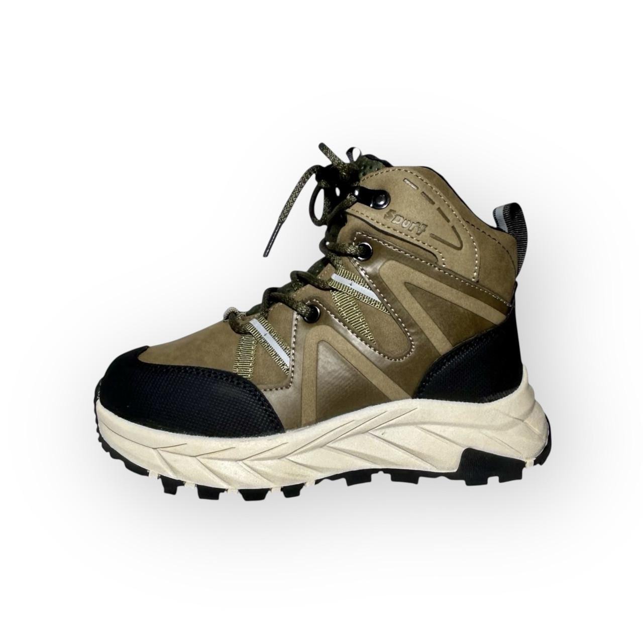 Ботинки детские зимние Clibee для мальчика р. 37/23,5 см Хаки (ТС-9)