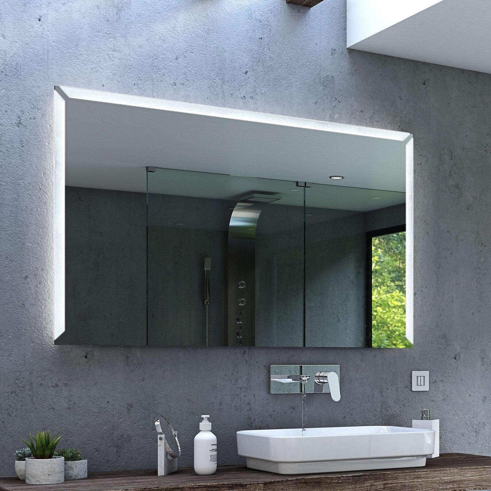 Зеркало Dim Dzerkal LECO с LED-подсветкой 60х70 см (6516)