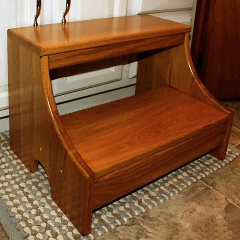 Скамейка-ступенька из дерева Макон Охра (ССТ-001504)