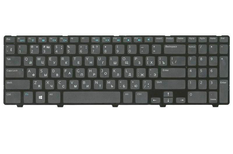 Клавиатура для ноутбука Dell Inspiron 3521/5521/3537/5537 Black