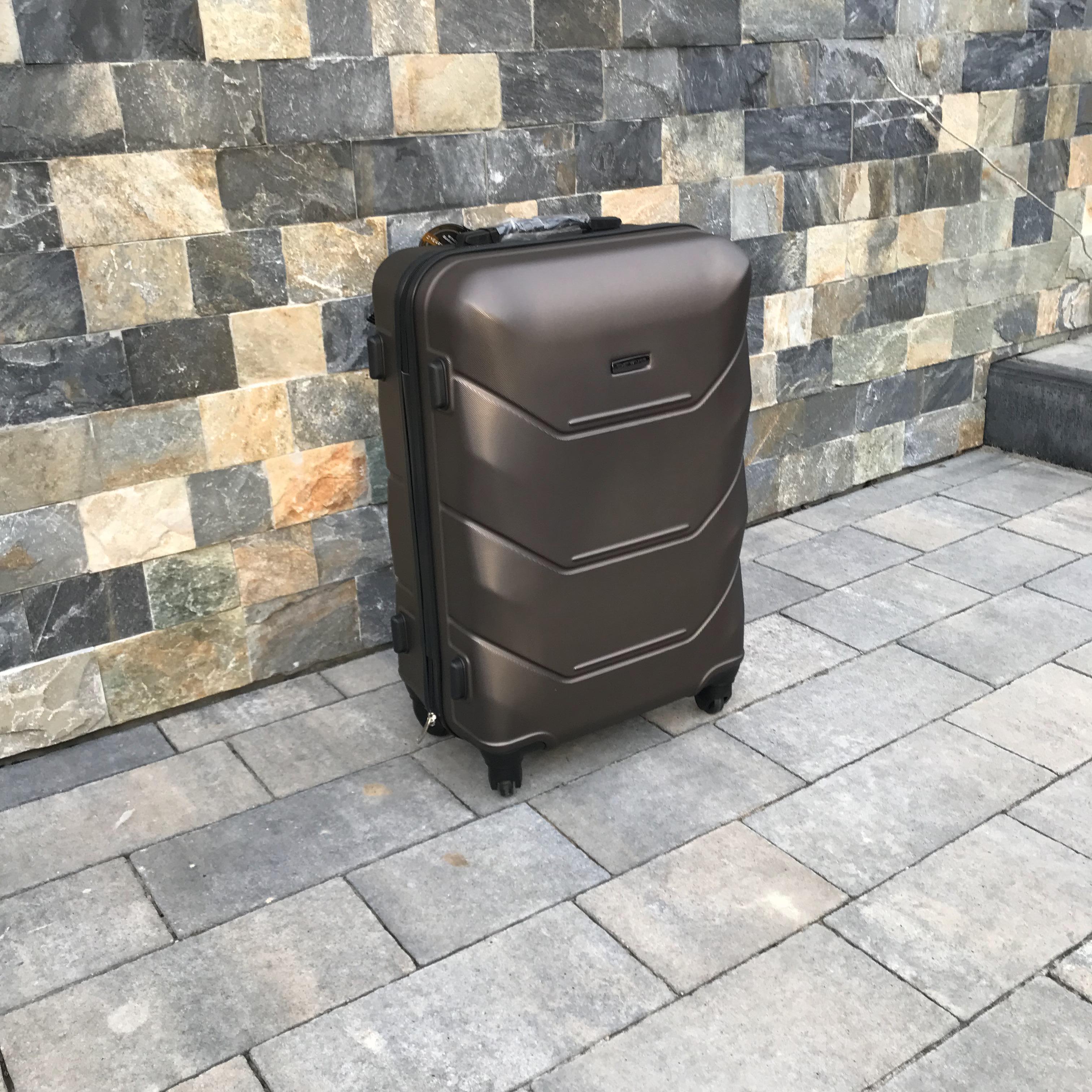 Валіза дорожня Wings 147 з полікарбонату М 65х43х26 см Коричневий (10880515) - фото 3 Валіза дорожня Wings 147 з полікарбонату М 65х43х26 см Коричневий (10880515) - фото 3