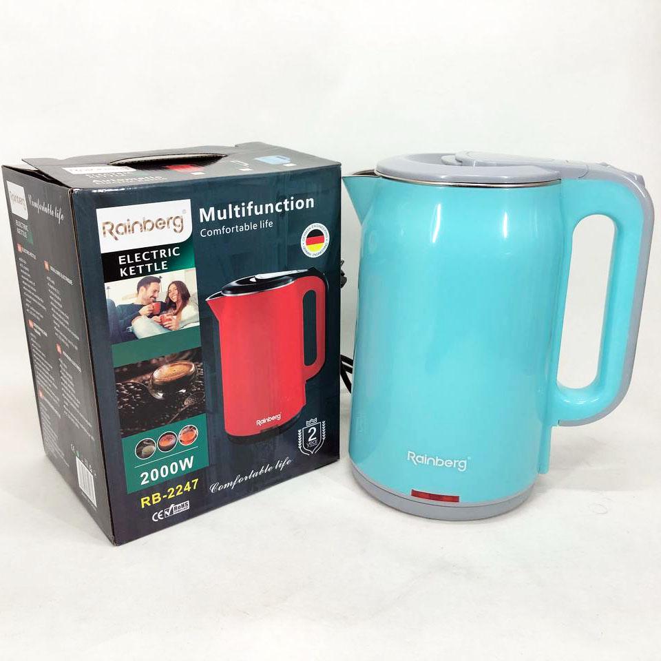 Чайник електричний Rainberg 2000 Вт 2 л (RB-2247) - фото 7 Чайник електричний Rainberg 2000 Вт 2 л (RB-2247) - фото 7