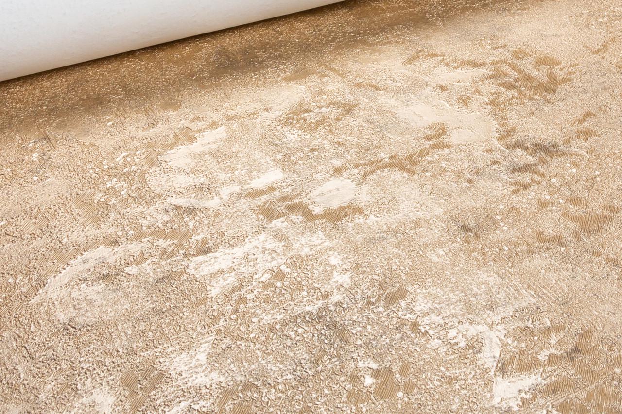 Обои флизелиновые DU&KA Long River 30201-9 винил горячего тиснения 1,06х10,05 м Золотистый