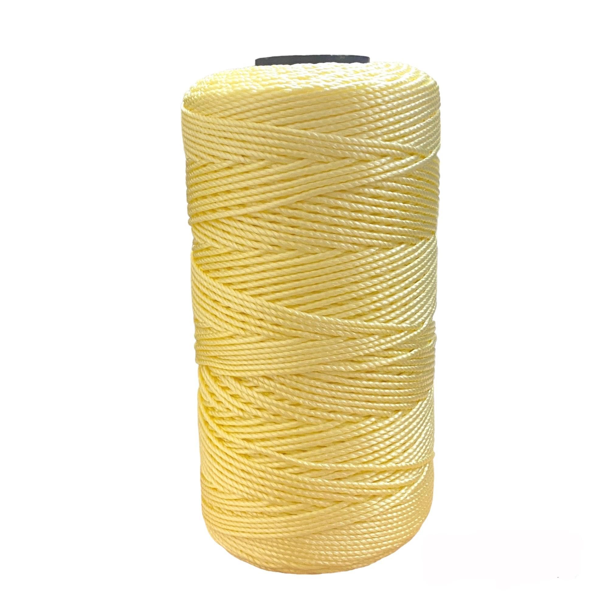 Нить полипропиленовая Ice Silk №1 1,5 мм 100 г Светло-желтый (7383)