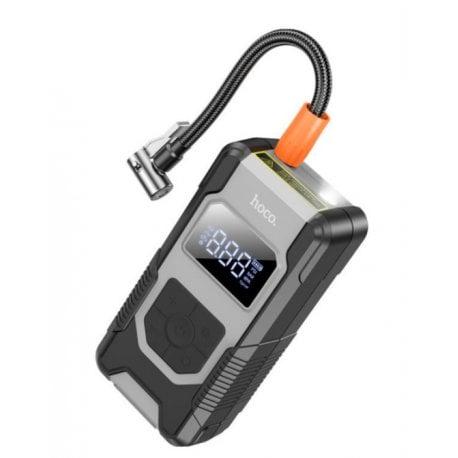 Насос автомобільний Hoco DPH04 Car portable smart air pump Black (72077)