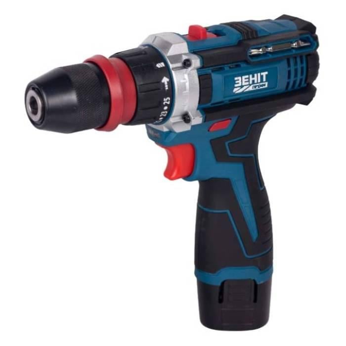 Шуруповерт акумуляторний Зеніт Профі ЗПША-12/20 DFR Профі 12V 2000 mAh Blue (853781) - фото 4 Шуруповерт акумуляторний Зеніт Профі ЗПША-12/20 DFR Профі 12V 2000 mAh Blue (853781) - фото 4