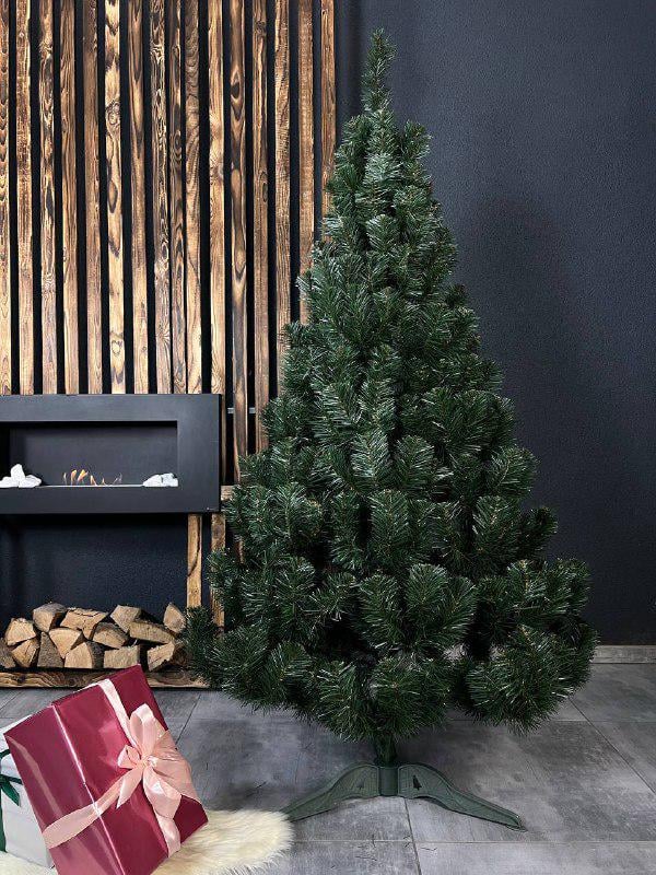 Штучна ялинка Монтана з пластиковою підставкою 1,7 м Зелений (YNK081320) - фото 1 Штучна ялинка Монтана з пластиковою підставкою 1,7 м Зелений (YNK081320) - фото 1