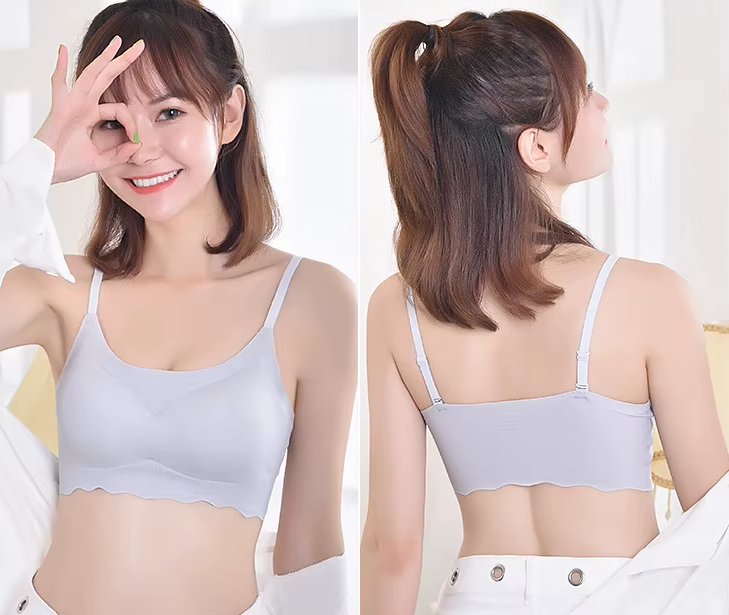 Набір бюстгалтерів м'яких зі знімною чашкою 4 шт. L - фото 2