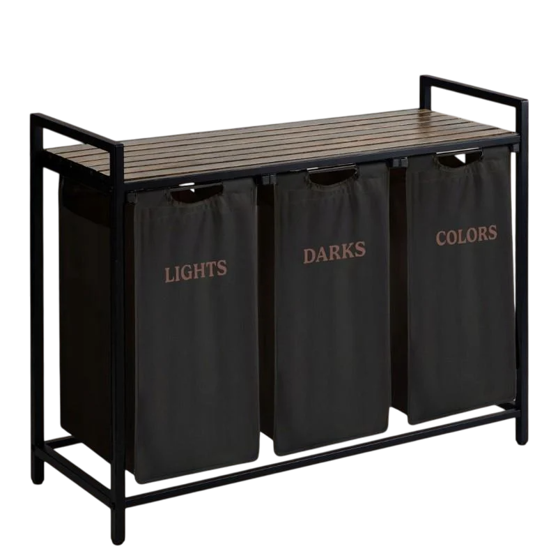 Корзина для белья Massido на раме 120 л