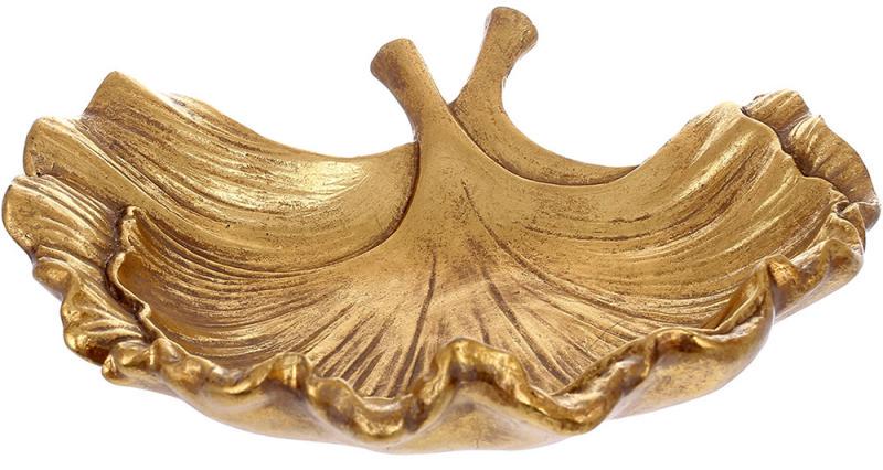 Блюдо декоративне-підставка Гінкго полістоун 23х22 см (32329038) Блюдо декоративне-підставка Гінкго полістоун 23х22 см (32329038)