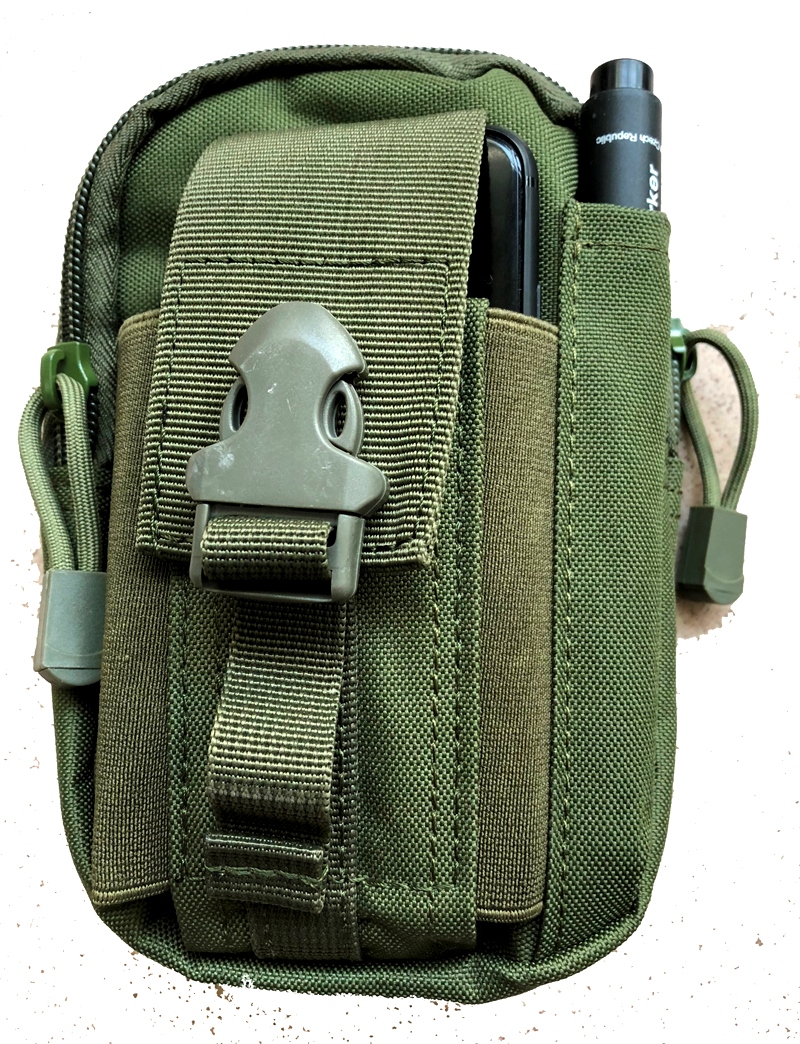 Сумка поясная EDC Molle Оливковый (S000088) - фото 2