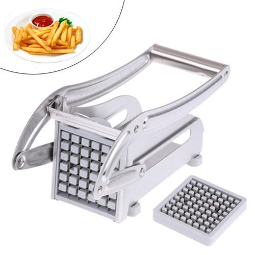Машинка ручна для нарізки картоплі фрі соломкою сталь (439200) - фото 3