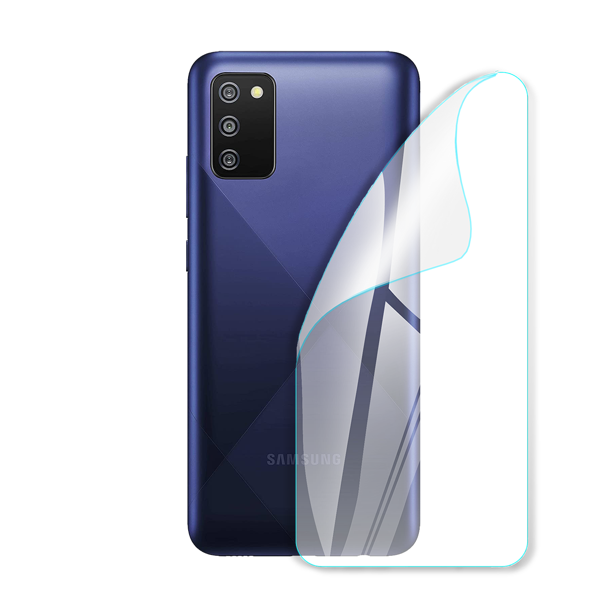 Защитная полиуретанова глянцевая пленка Medium Armor на корпус смартфона Samsung Galaxy F02s (PF-M02CSG-001-109)