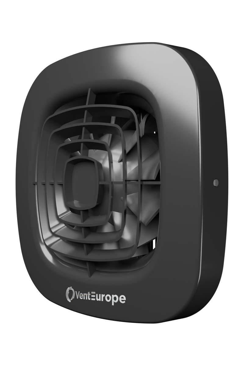 Вытяжной вентилятор VentEurope Breath 100 BD Dark Grey Metal (00-00024447)